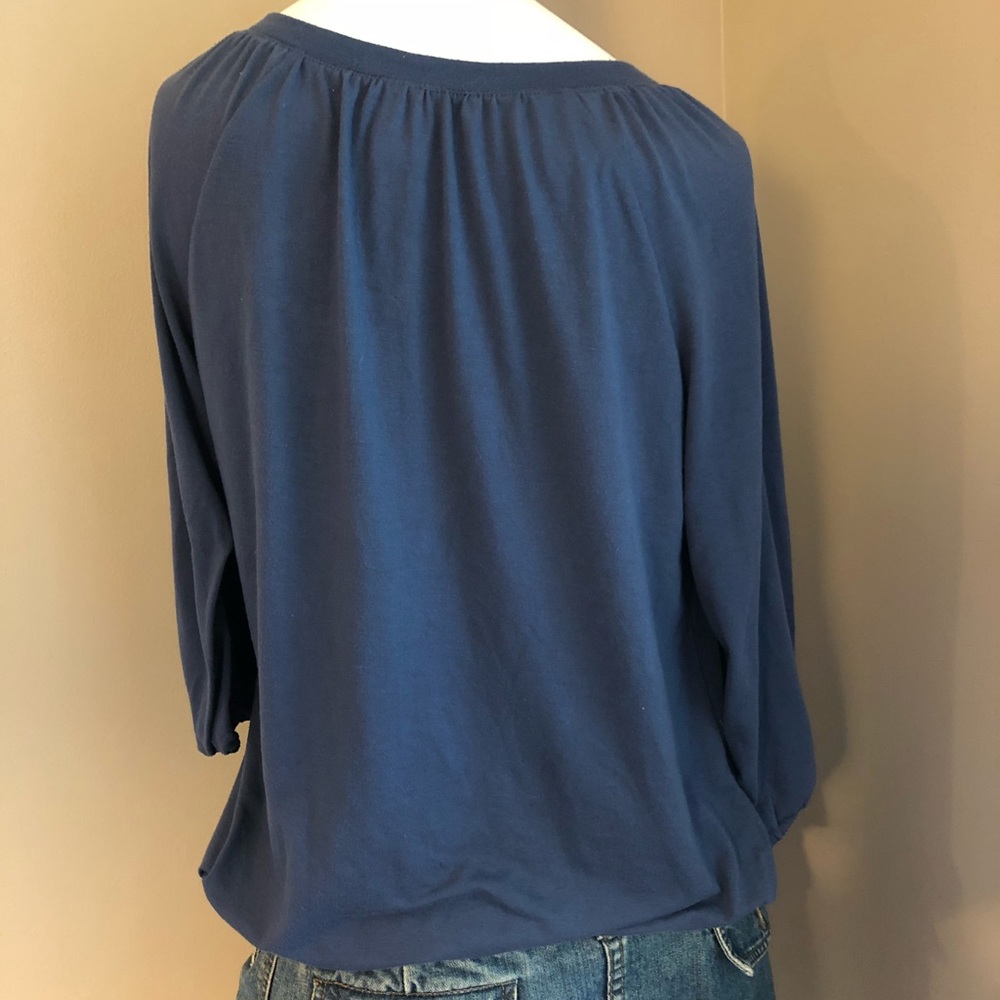 Mossimo Navy Top, large - Picture 2 of 4